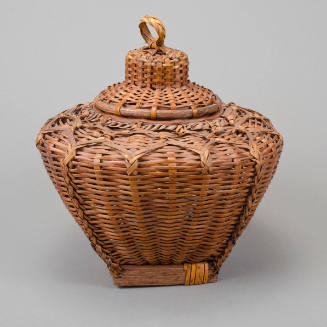Vase-shaped basket