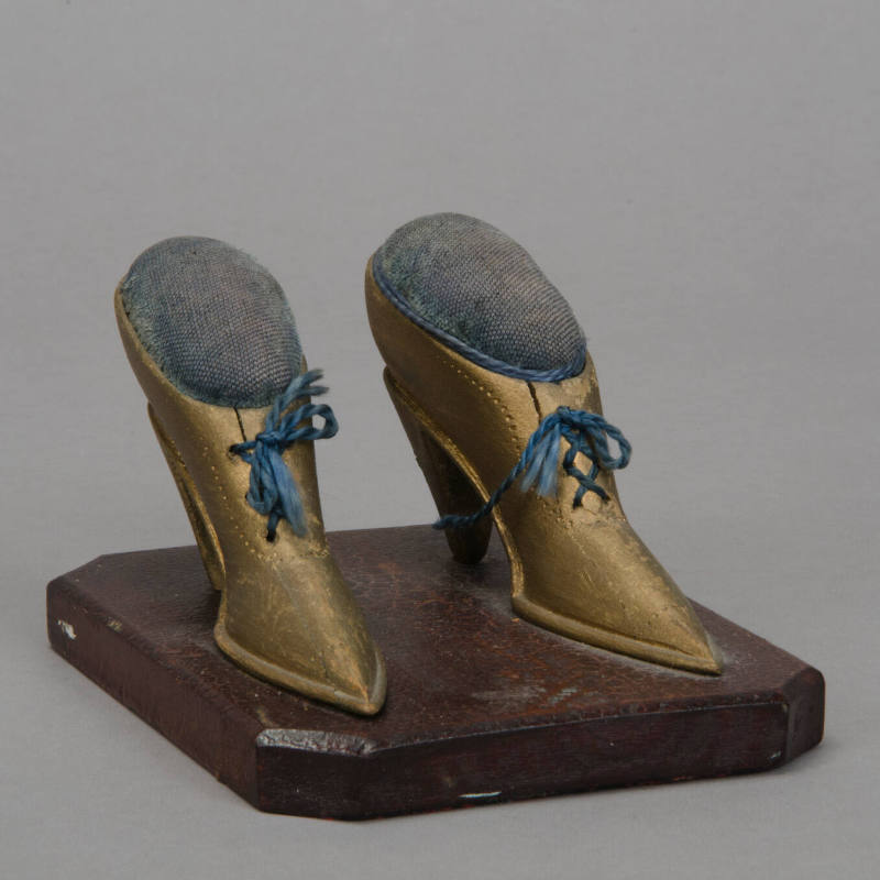 Pair of shoes pin cushion