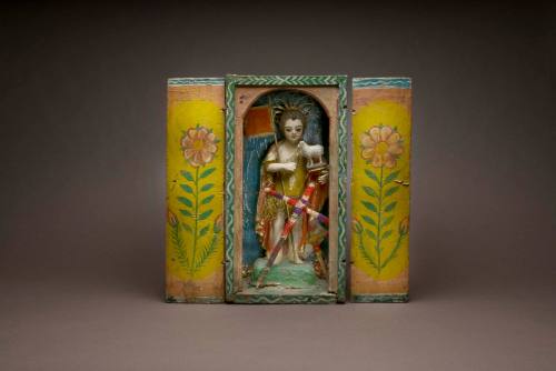 Portable Altar (Retablo) with St. John the Baptist