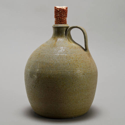 Jug with corn cob stopper