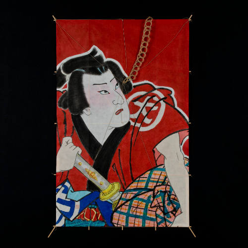 Edo Dako (kite) depicting Kabuki actor