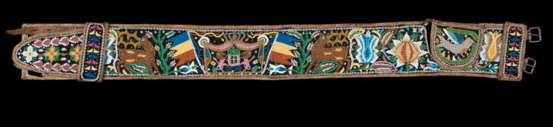 Beaded belt