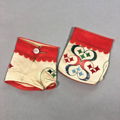 Halvhandskar (pair of half-gloves for special occasions)