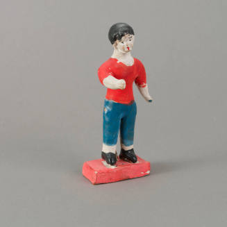 Figure, man with arm outstretched