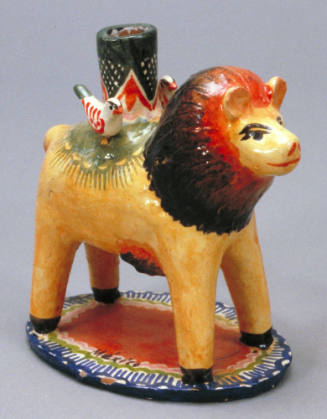 Candle Holder, Lion