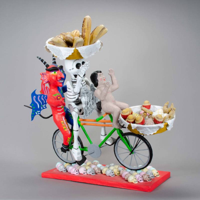 Panuncio (skeleton-devil bread vendor)