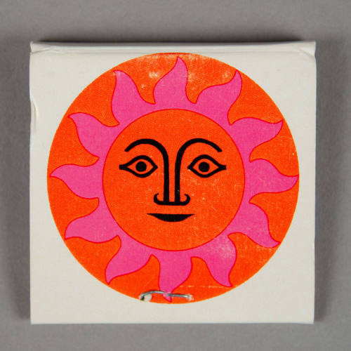 La Fonda del Sol Matchbook (orange sun face)