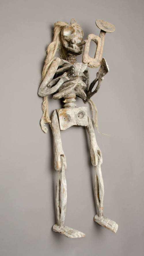 Calavera with Trumpet