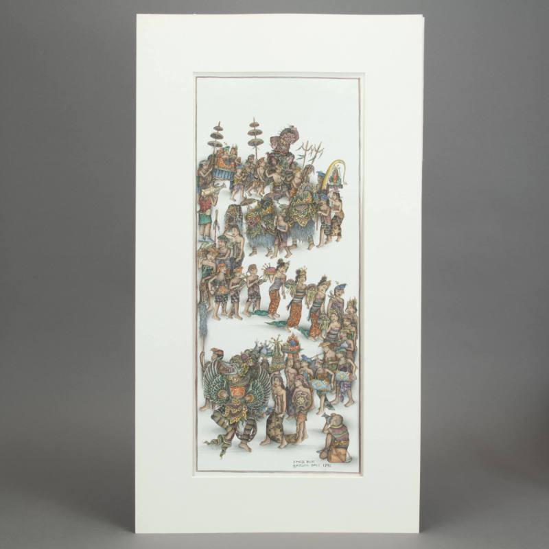Procession to the temple