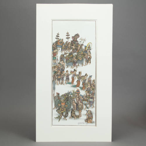 Procession to the temple