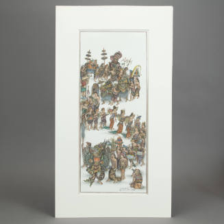 Procession to the temple