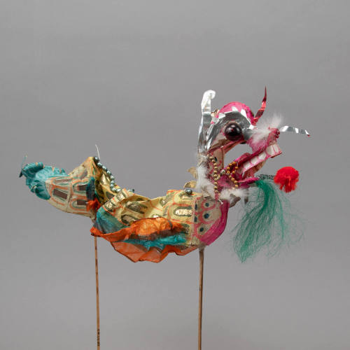 Dragon and Lion Dance Figurine