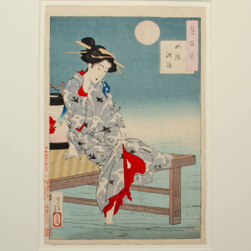 One Hundred Aspects of the Moon: Cooling off at Shijo