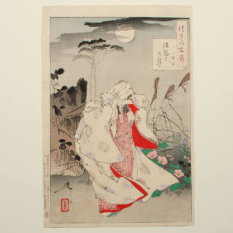 One Hundred Aspects of the Moon: Hōrin Temple Moon