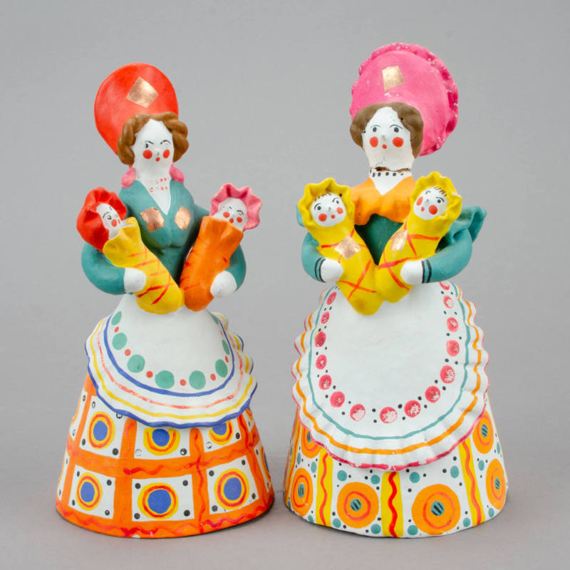 Woman holding Babies