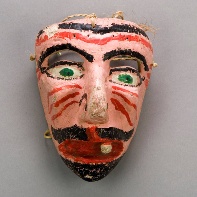 Young Male Mask for Los Manueles Dance