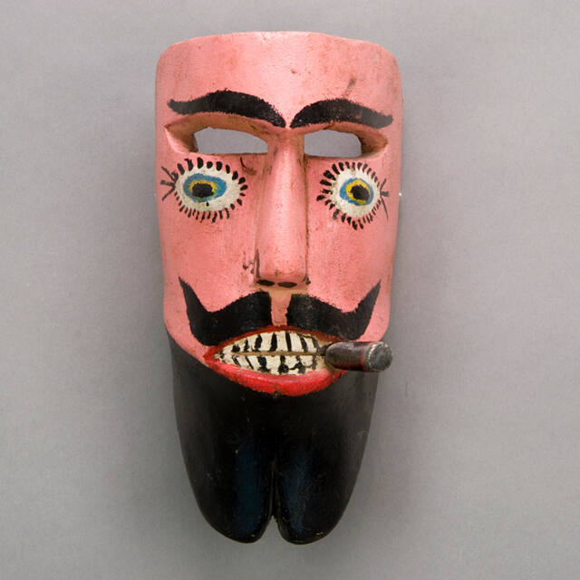 Young Male Mask for Los Manueles Dance