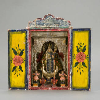 Retablo, Virgin of Copacabana; Virgen de la Copacabana