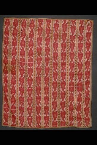 Ikat panel with a border, Pardah