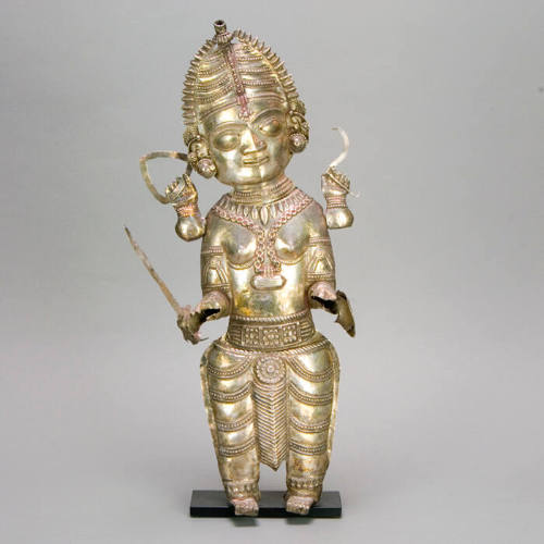 Silver Warrior Figure