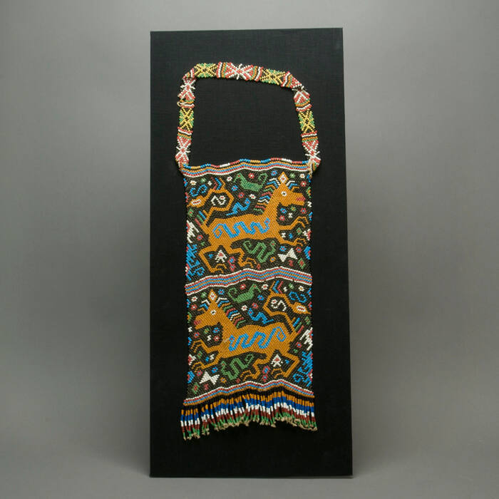 Beaded ceremonial ornament