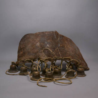 Leather belt w/ bells