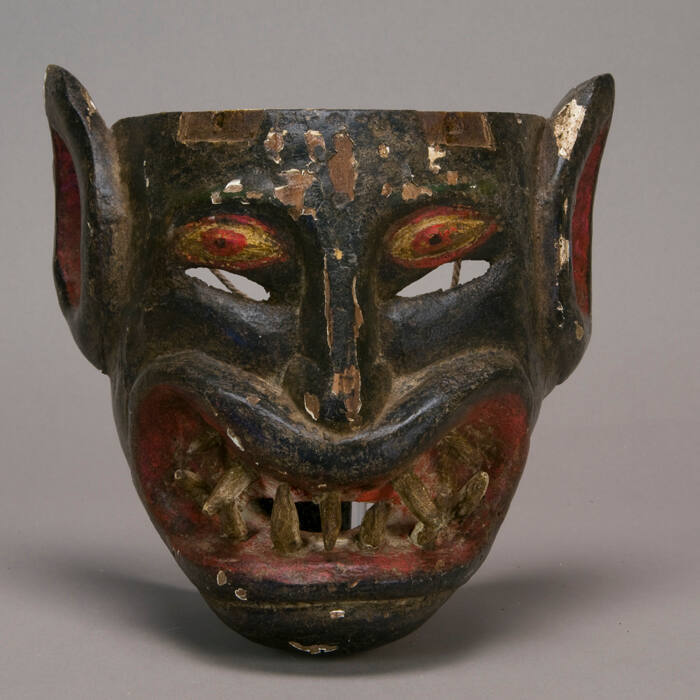 Diablo mask for Danza de los Siete Vicios