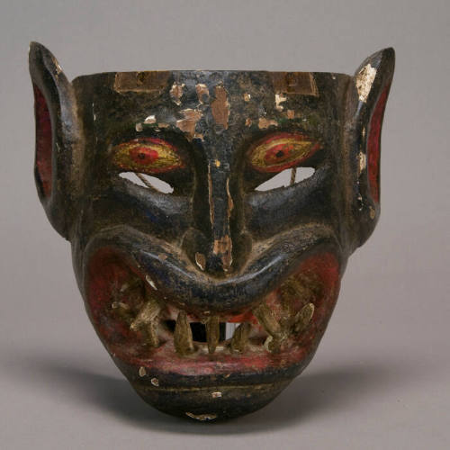 Diablo mask for Danza de los Siete Vicios