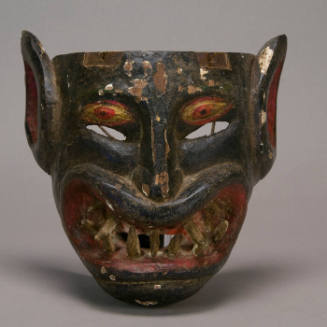 Diablo mask for Danza de los Siete Vicios