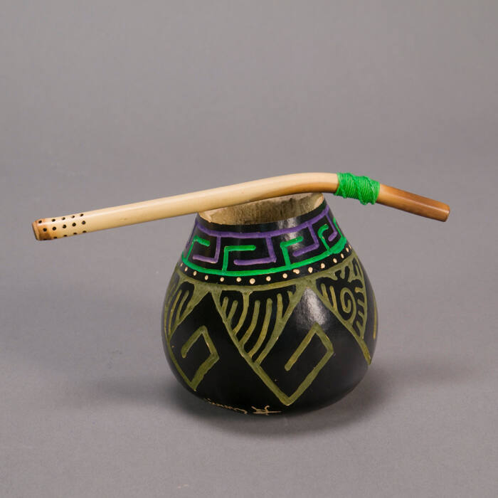 Mate Cup with Bombilla