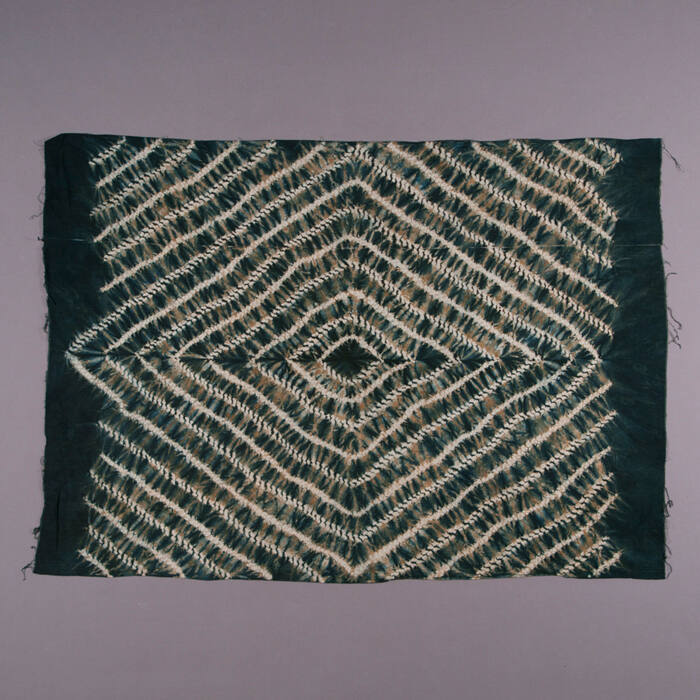 Block printed fabric