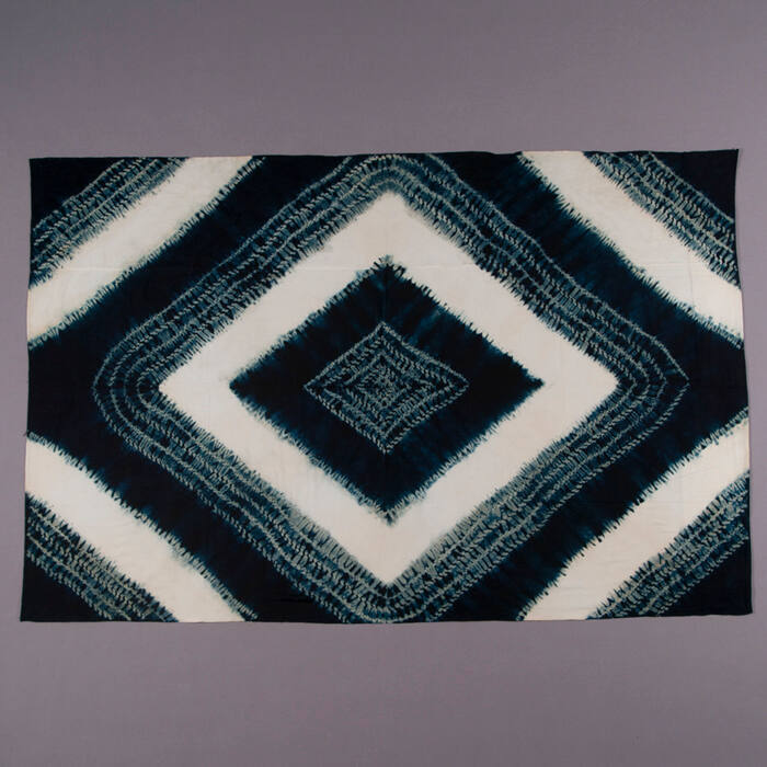 Block printed fabric