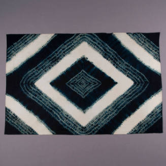 Block printed fabric