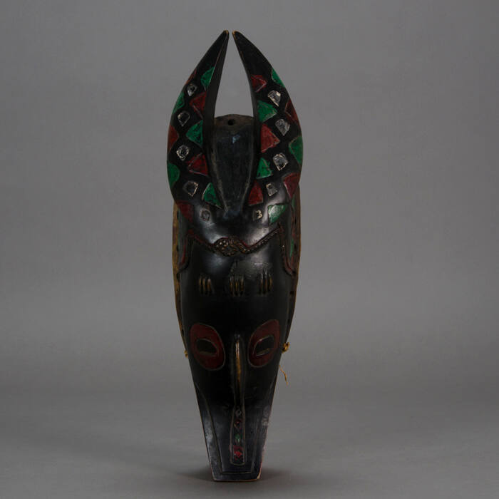 Zamblé; Antelope (Bushbuck) Mask