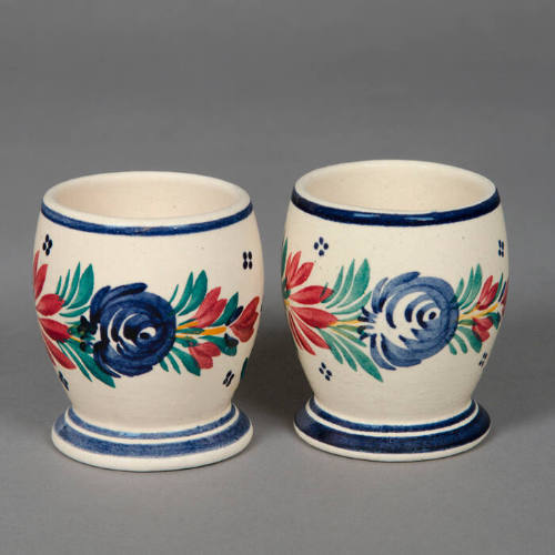 Pair of cider glasses