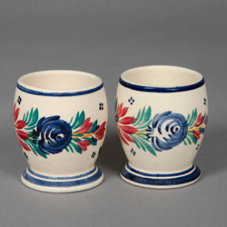 Pair of cider glasses