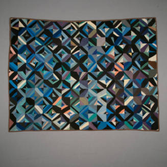 Diagonal Strip Block Quilt
