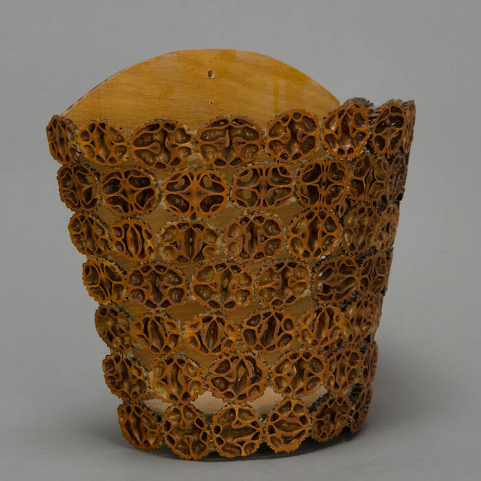 Walnut shell basket