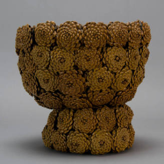 Pine cone vase