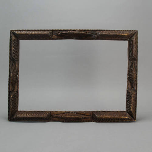 Tramp art frame