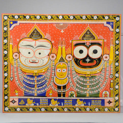 Balarama, Subhadra, and Jagannath (Krishna)