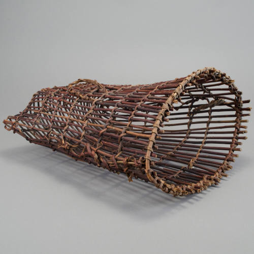 Handled "bag" basket