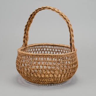 Loosely woven basket