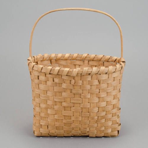 Oval, handled basket